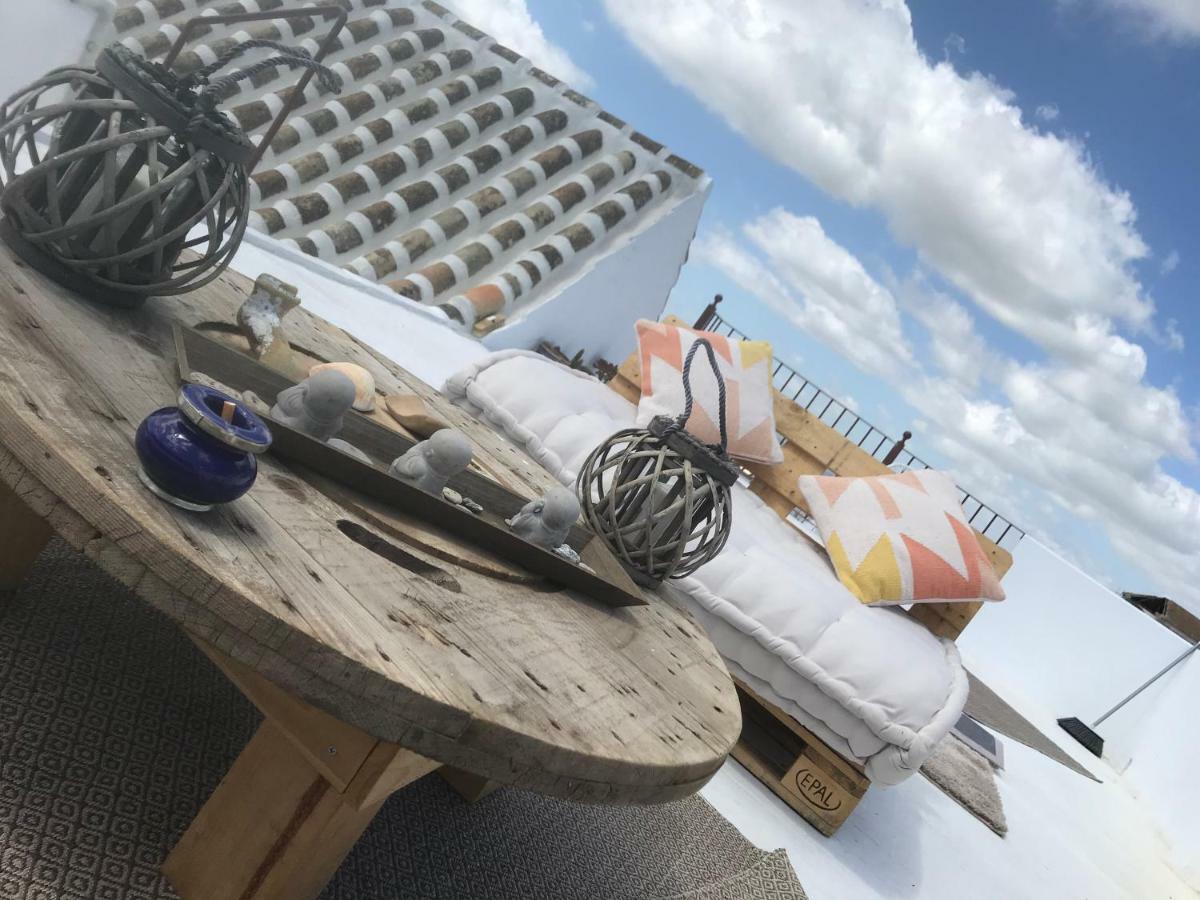 メディナ＝シドニア Casa Antigua - Terraza Con Vistas Al Mar Bed & Breakfast エクステリア 写真